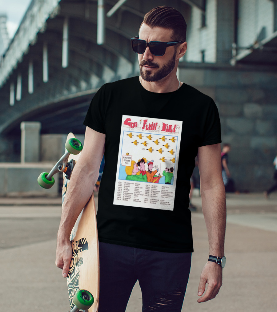 Good Flying Birds Europe UK Summer Tour 2026 Concert Dates T-Shirt