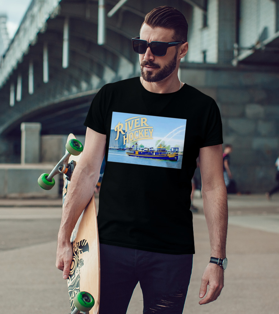 Buffalo Sabres Warpath Harbour Tugboat River Hockey T-Shirt