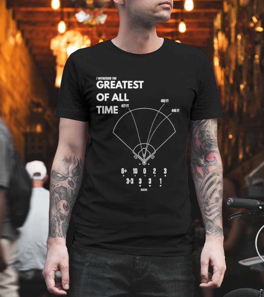 Greatest of All Time Los Angeles Dodgers Baseball Chi Chi Wu 1988 1991 T-Shirt