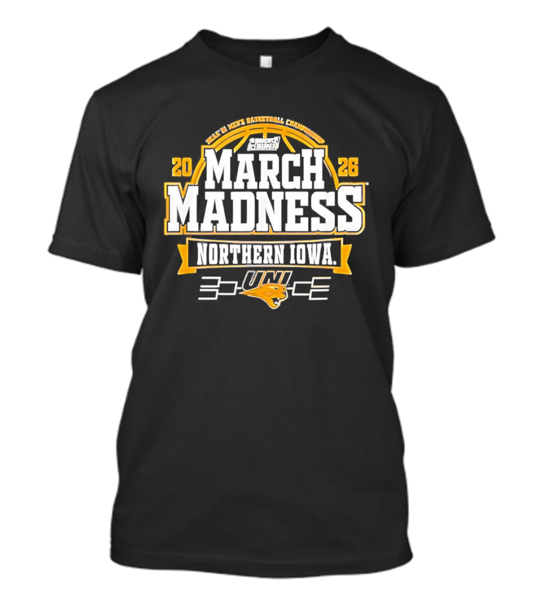 2026 March Madness Northern Iowa Panthers UNI Basketball T-Shirt