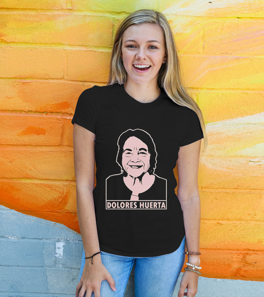 Dolores Huerta Sí Se Puede Cartoon T-Shirt