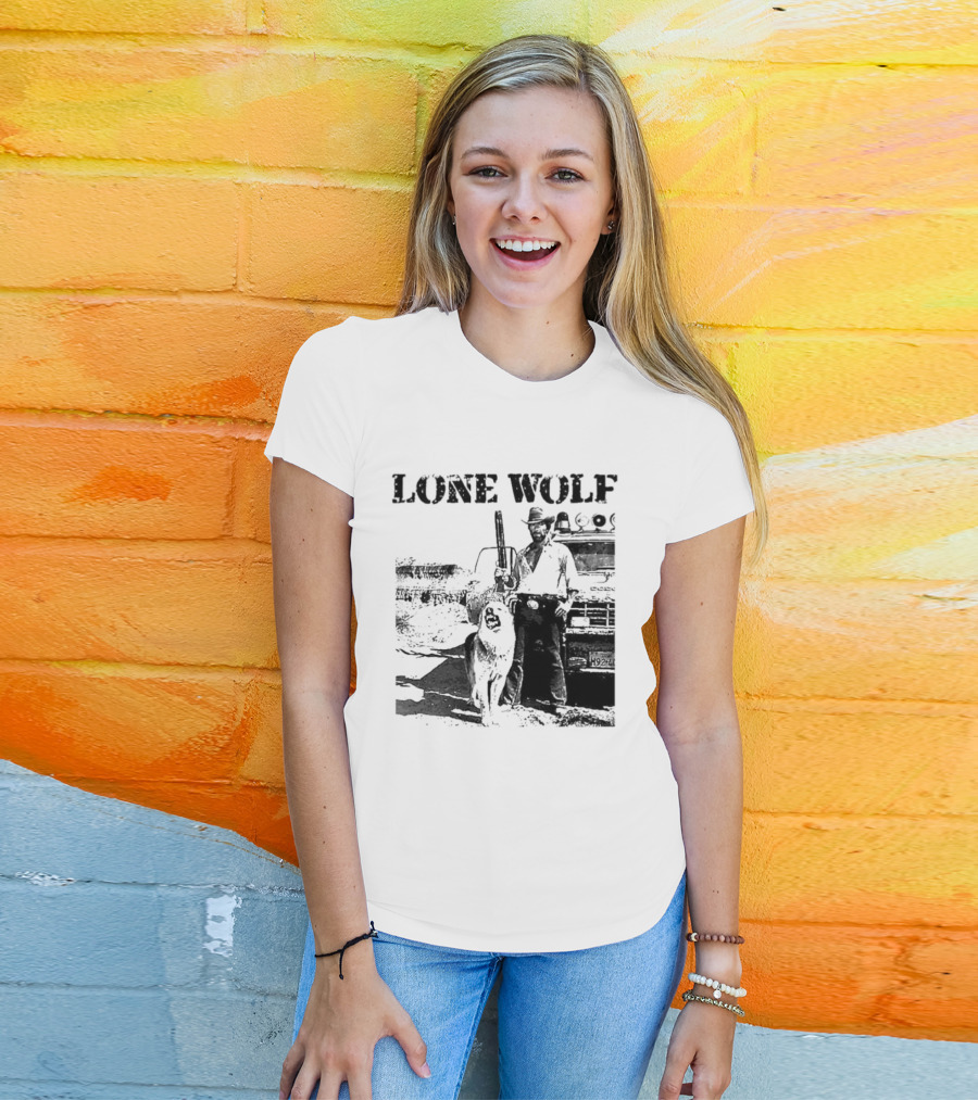 Chuck Norris Lone Wolf McQuade Vintage Action Scene T-Shirt