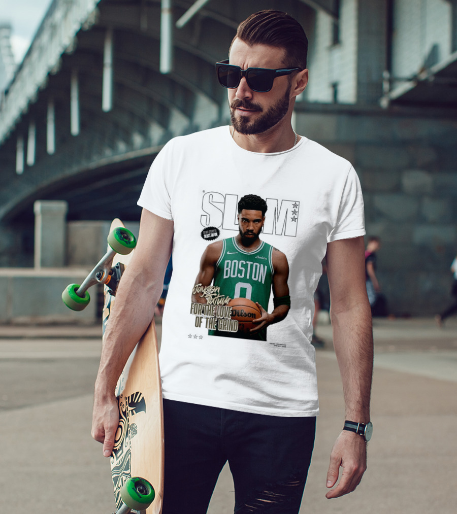SLAM 261 Jayson Tatum Boston Celtics For The Love Of The Grind T-Shirt