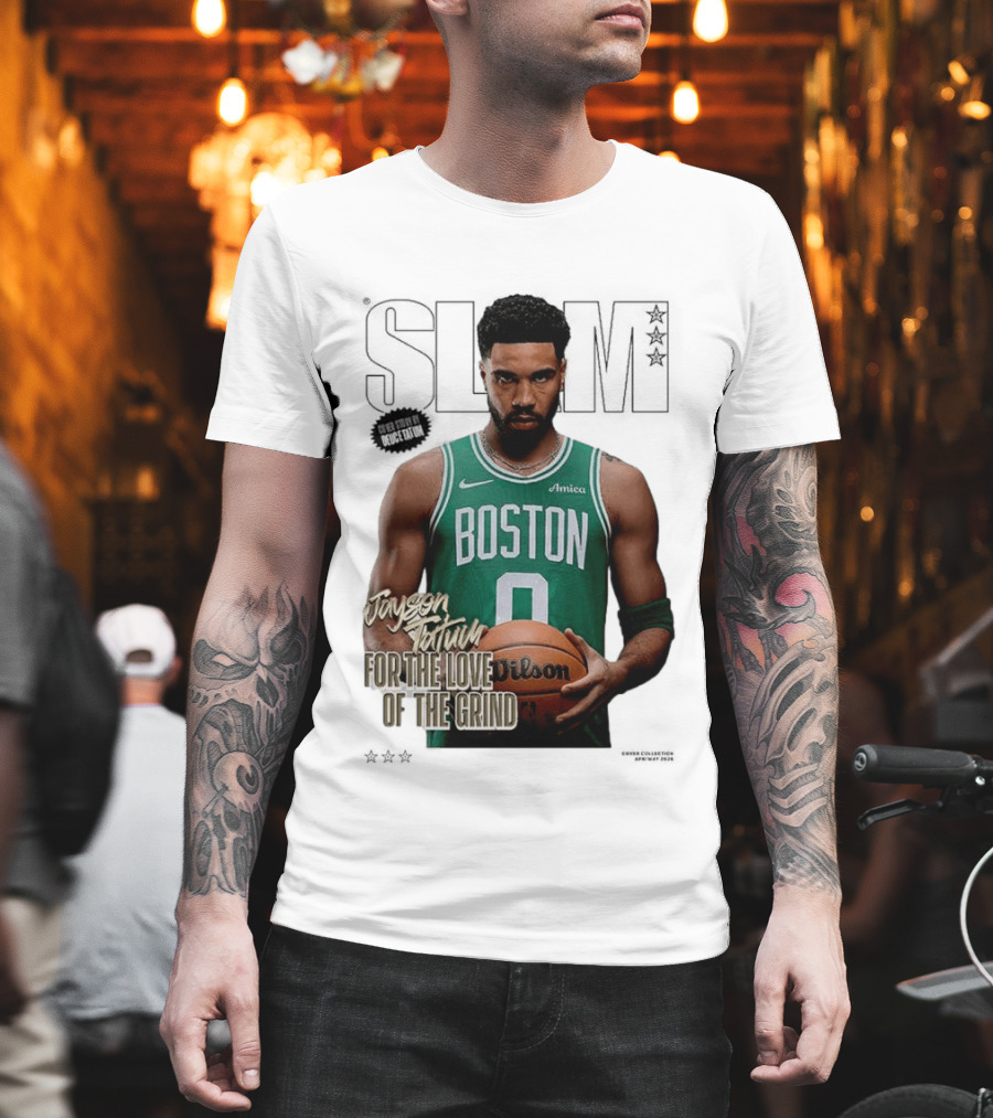SLAM 261 Jayson Tatum Boston Celtics For The Love Of The Grind T-Shirt