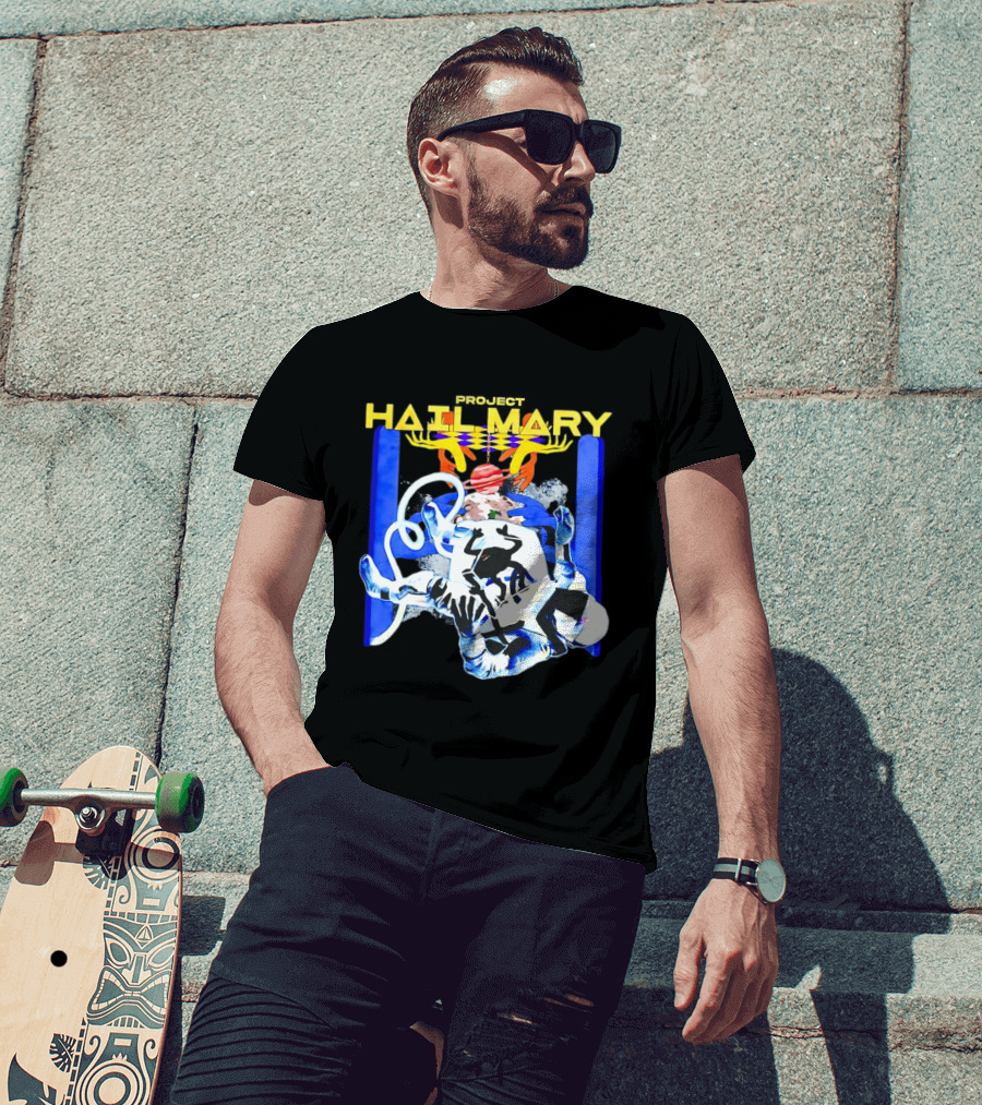 Hail Mary Sci Fi Space Adventure Book Lover T-Shirt