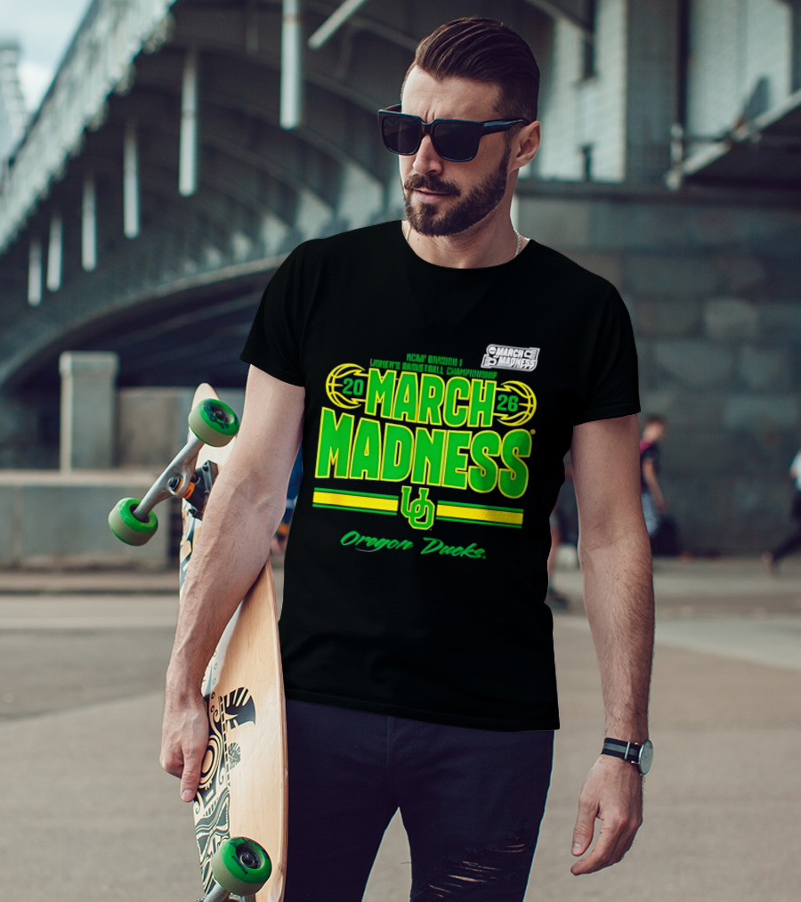 Oregon Ducks 2026 NCAA Tournament Women's Basketball Championship March Madness T-Shirt