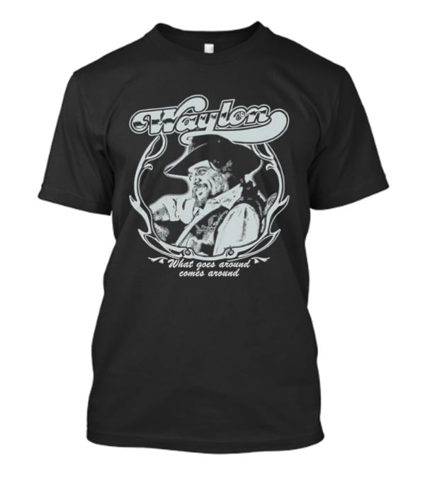 Waylon Jennings What Goes Around Comes Around T-Shirt