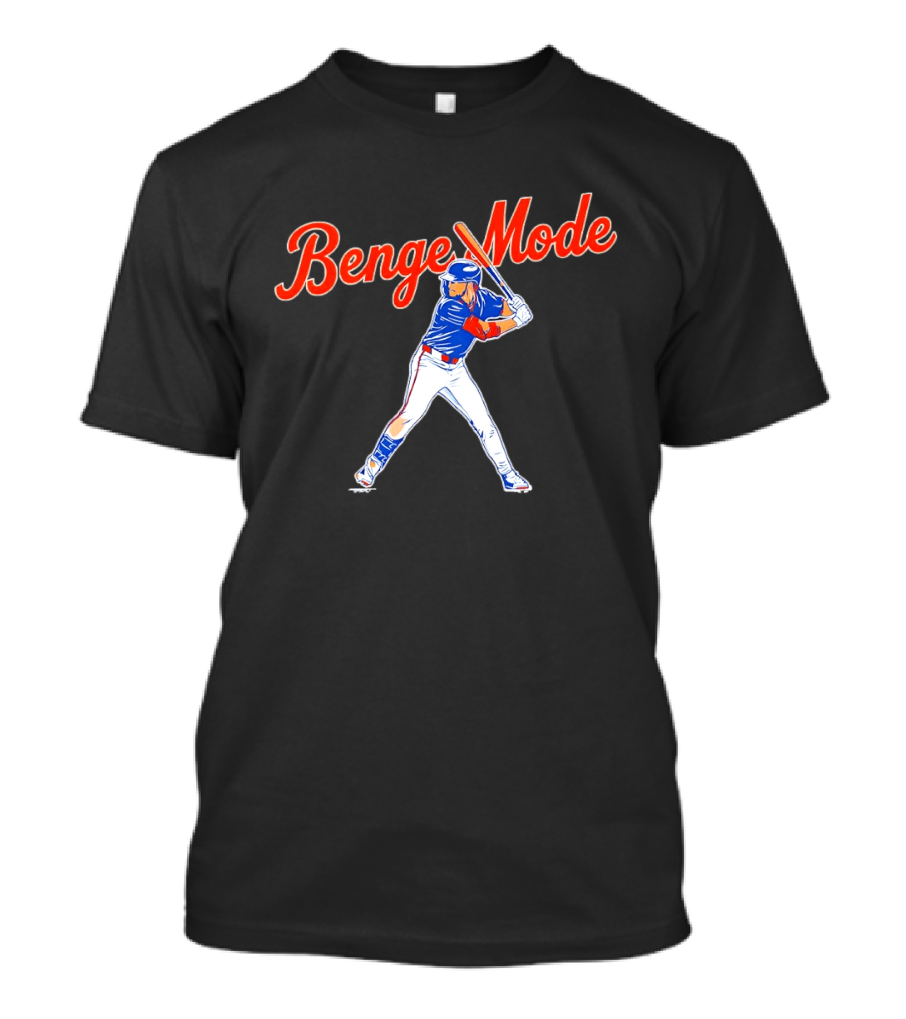 Benge Mode Carson New York Mets Baseball T-Shirt