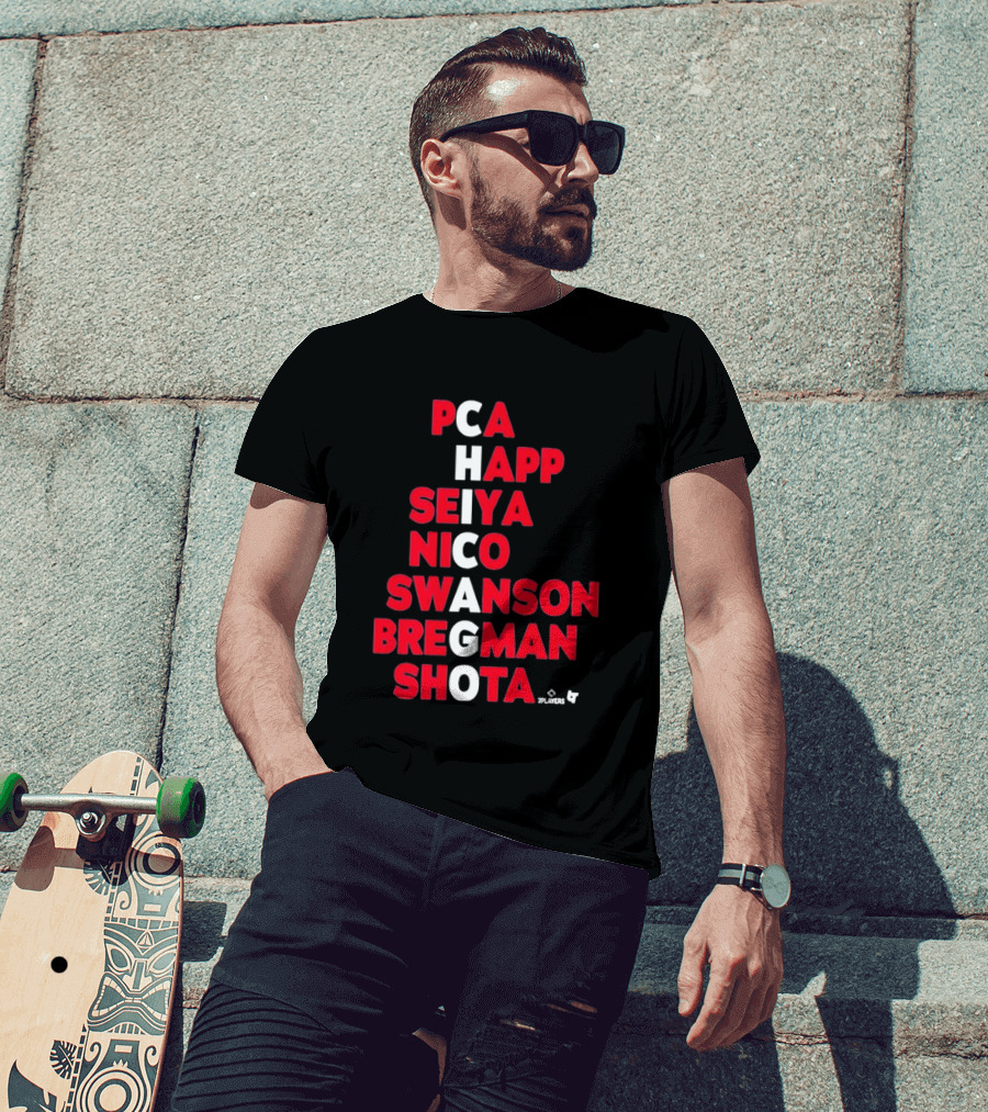 PCA Happ Seiya Nico Swanson Bregman Shota Chicago 2026 T-Shirt