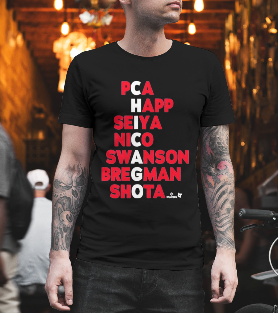 PCA Happ Seiya Nico Swanson Bregman Shota Chicago 2026 T-Shirt