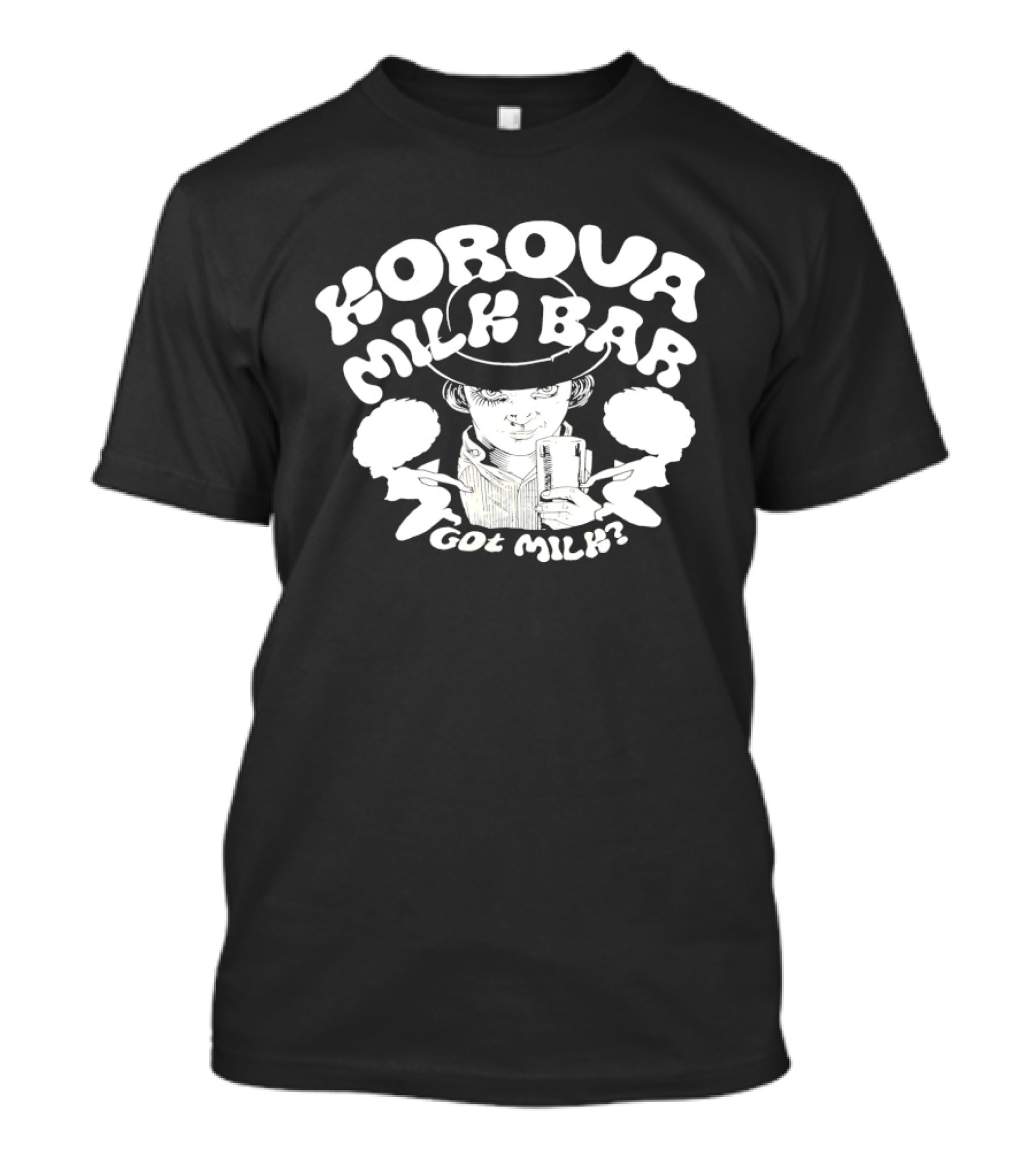 Korova Milk Bar Got Milk Classic Pop Culture Homage T-Shirt