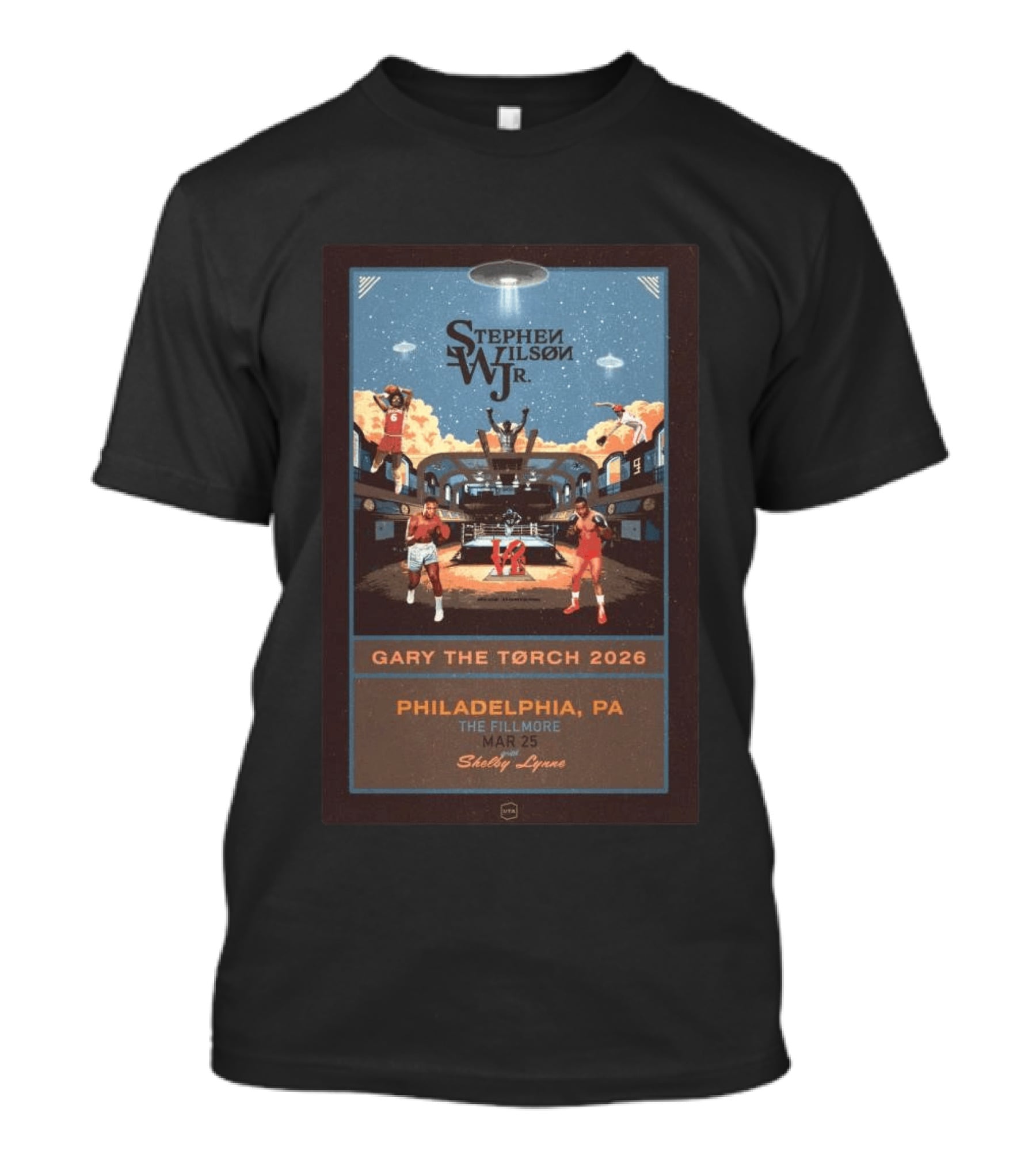 Stephen Wilson JR. Gary The Torch 2026 Philadelphia PA The Fillmore Mar 25 Shelby Lynne T-Shirt