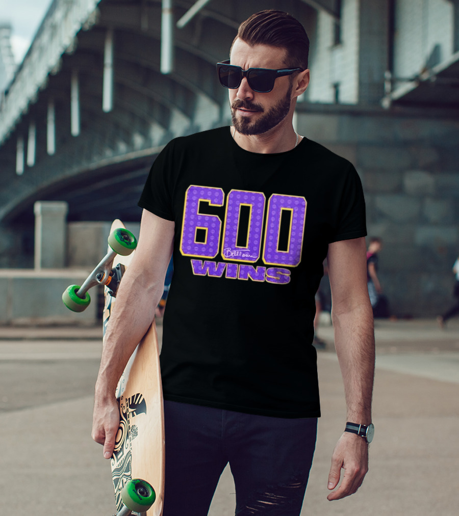 LSU Tigers Bill Torina 600 Wins Celebration 2026 T-Shirt