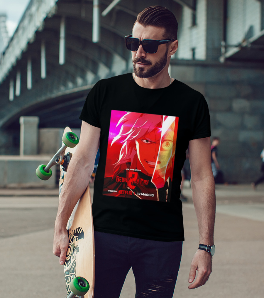 Devil May Cry Serie Netflix Solo Su Netflix 12 Maggio T-Shirt