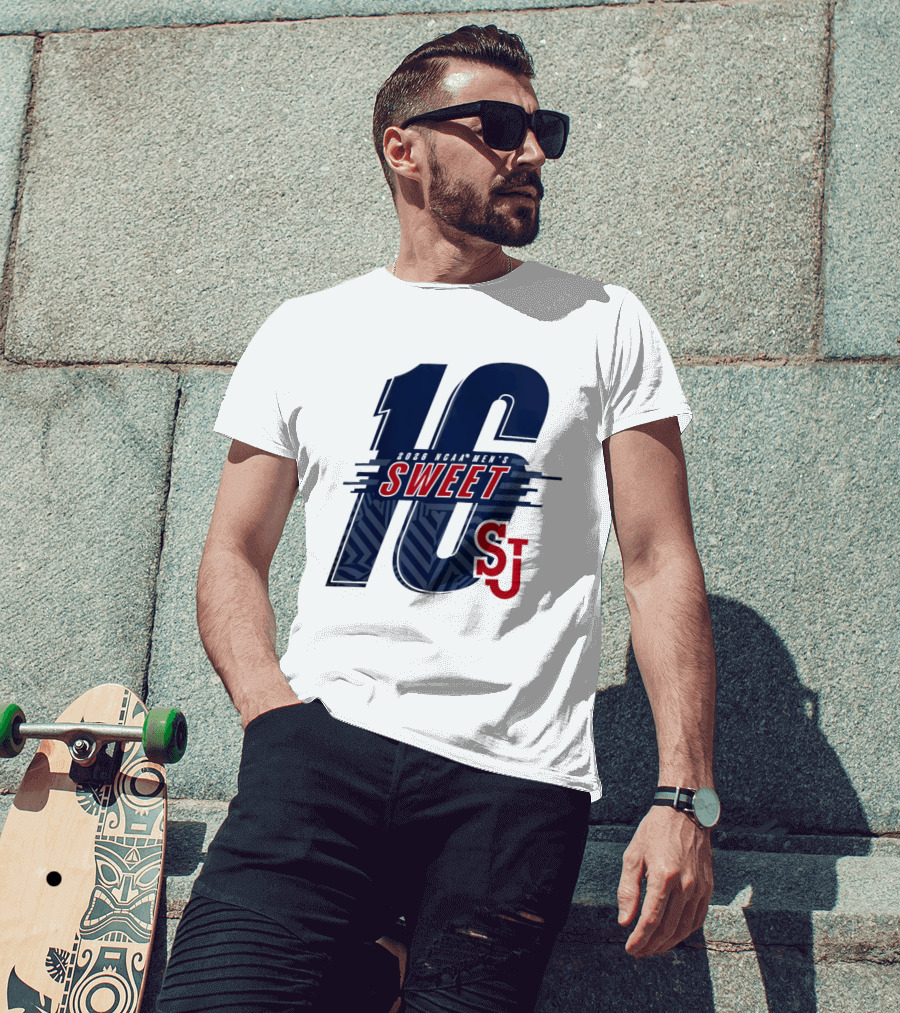 St. John's 2026 NCAA Men's Basketball Sweet 16 SJU T-Shirt