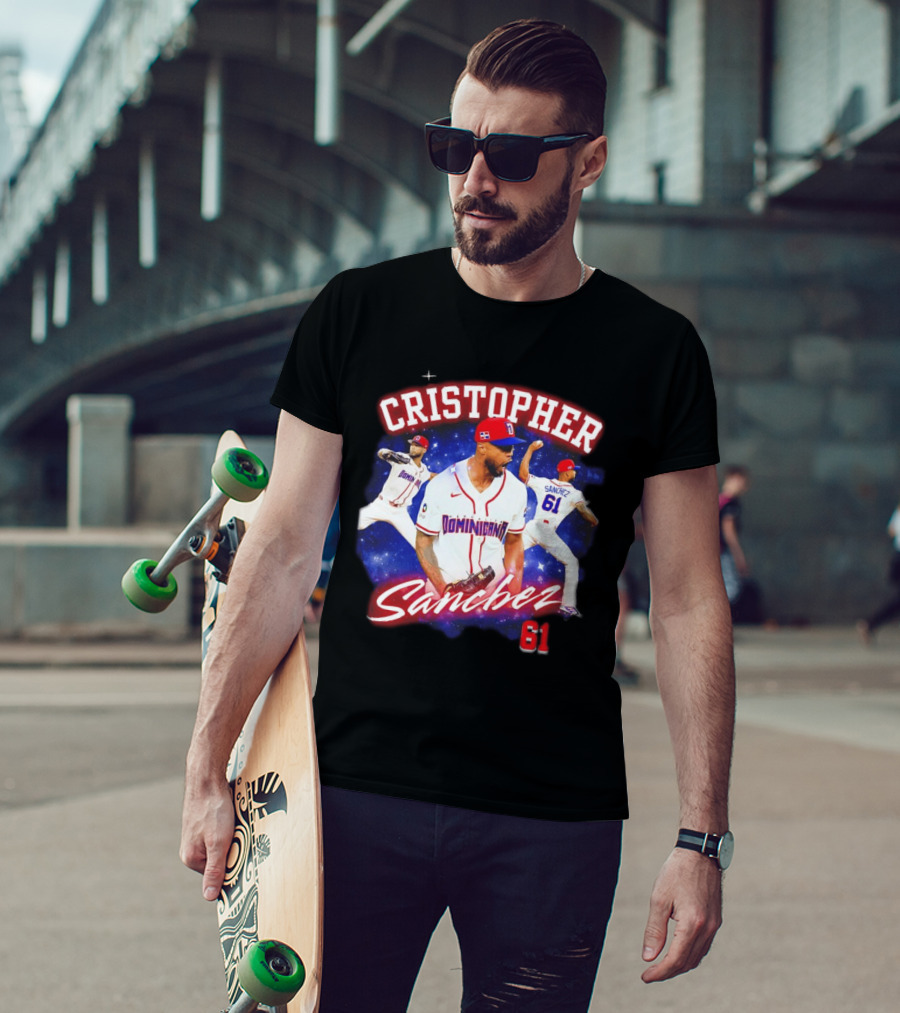 Cristopher Sanchez Dominican Baseball 61 Pitcher T-Shirt