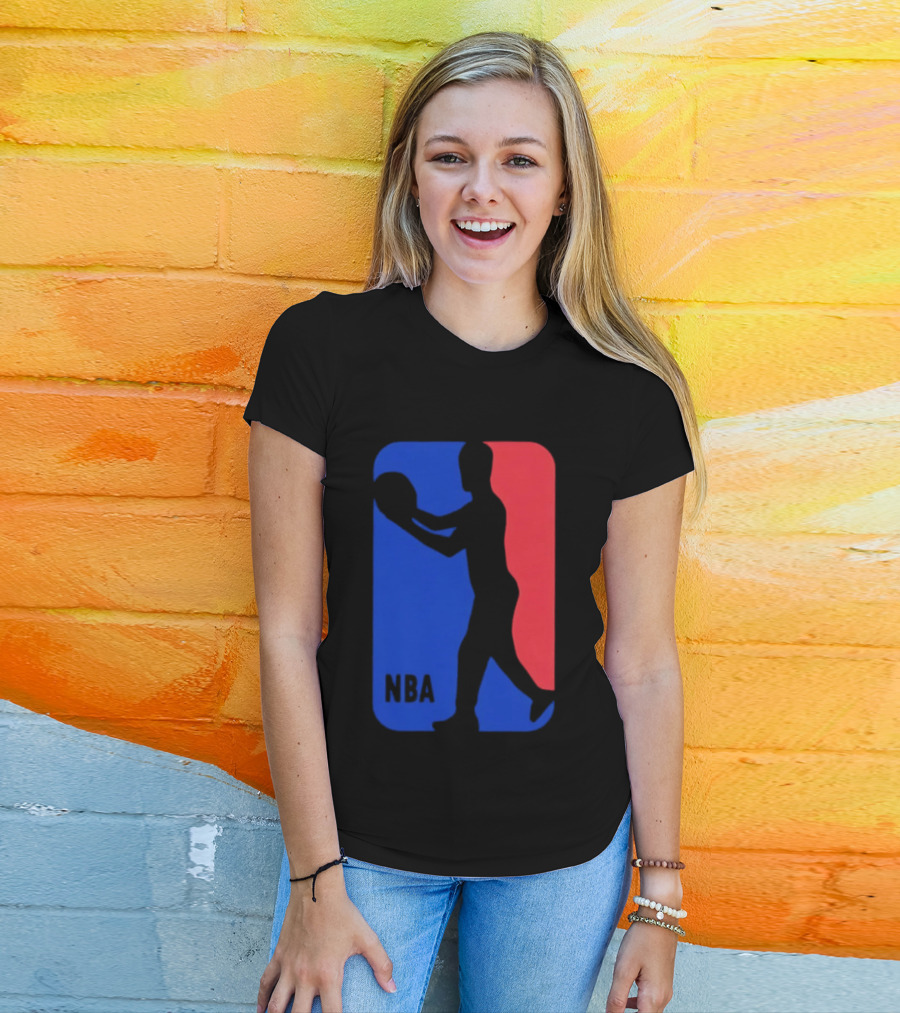 NBA Basketball Player Blue Red T-Shirt