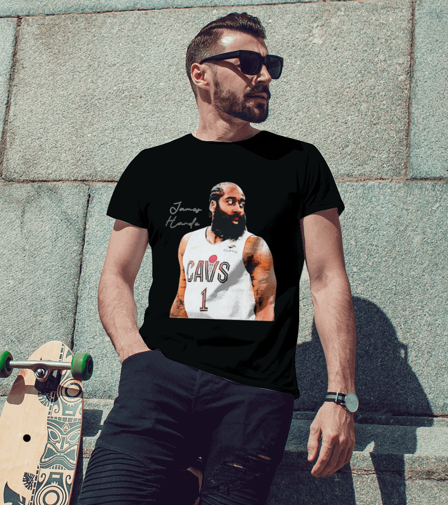 James Harden Cleveland Cavaliers CAVS Basketball 2026 NBA Champs T-Shirt