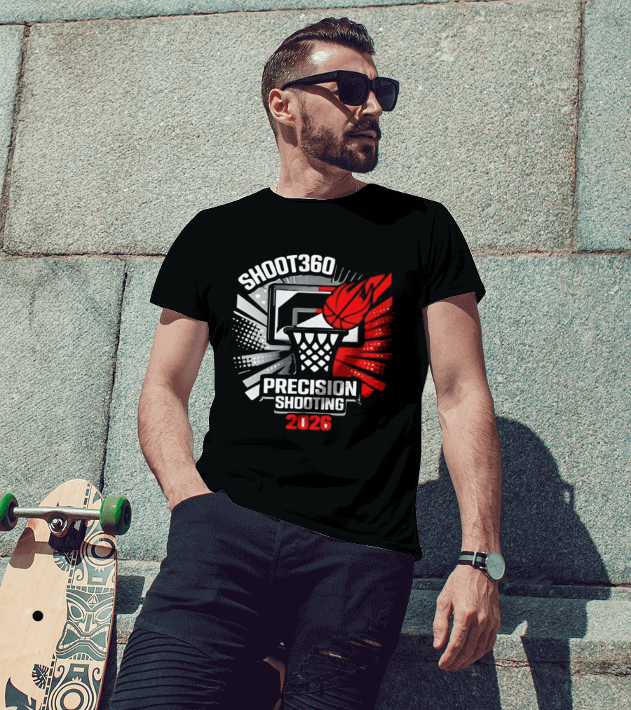 Shoot360 Precision Shooting Basketball 2026 T-Shirt