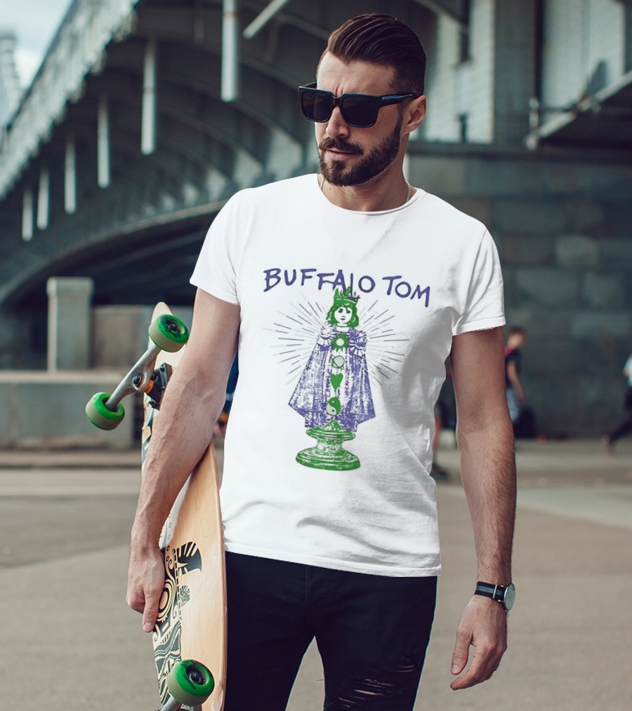 Buffalo Tom Green Cloaked Figure With Radiant Aura T-Shirt