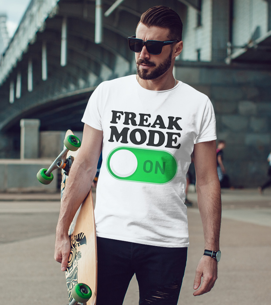 Freak Mode On Switch Button T-Shirt