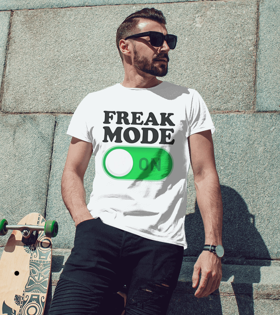 Freak Mode On Switch Button T-Shirt