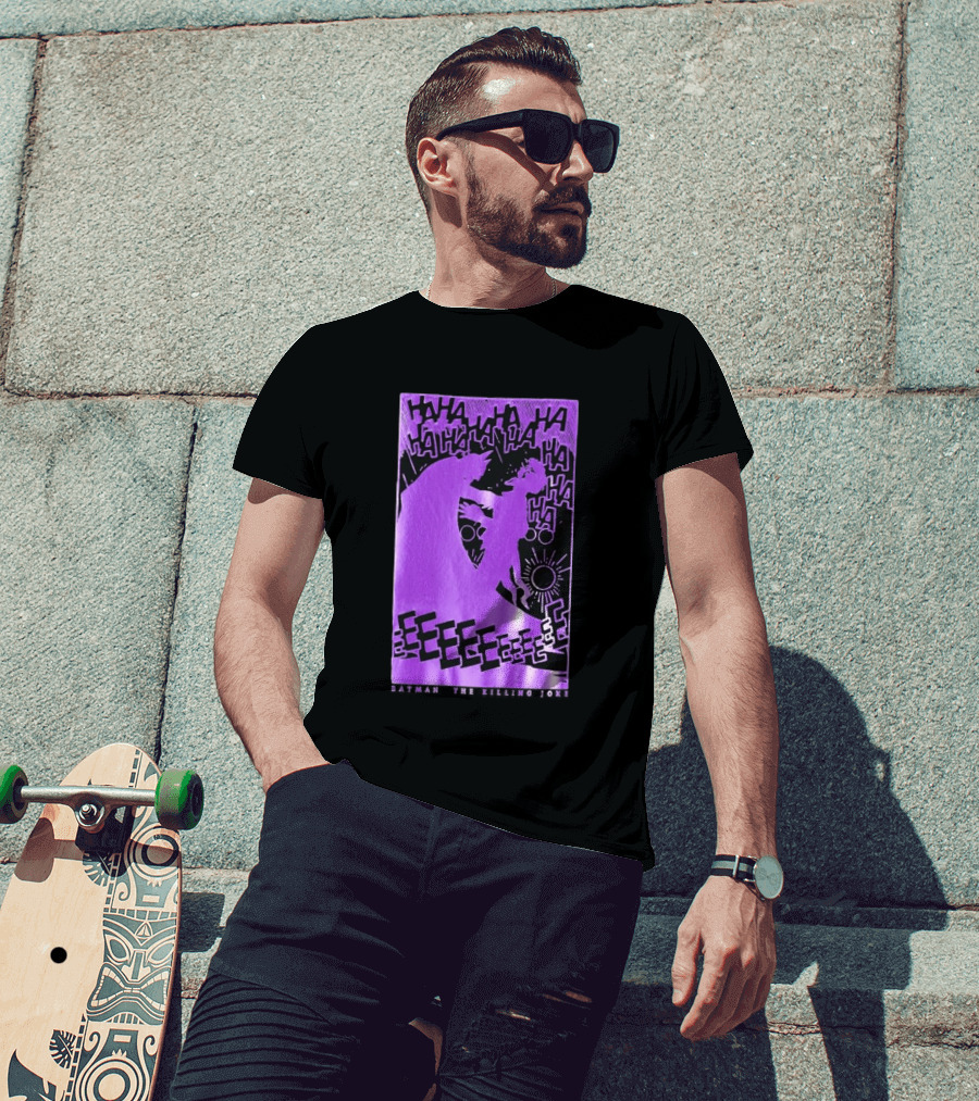 OVO X Batman X The Joker The Killing Joke Deluxe HAHAHA EEEEE T-Shirt