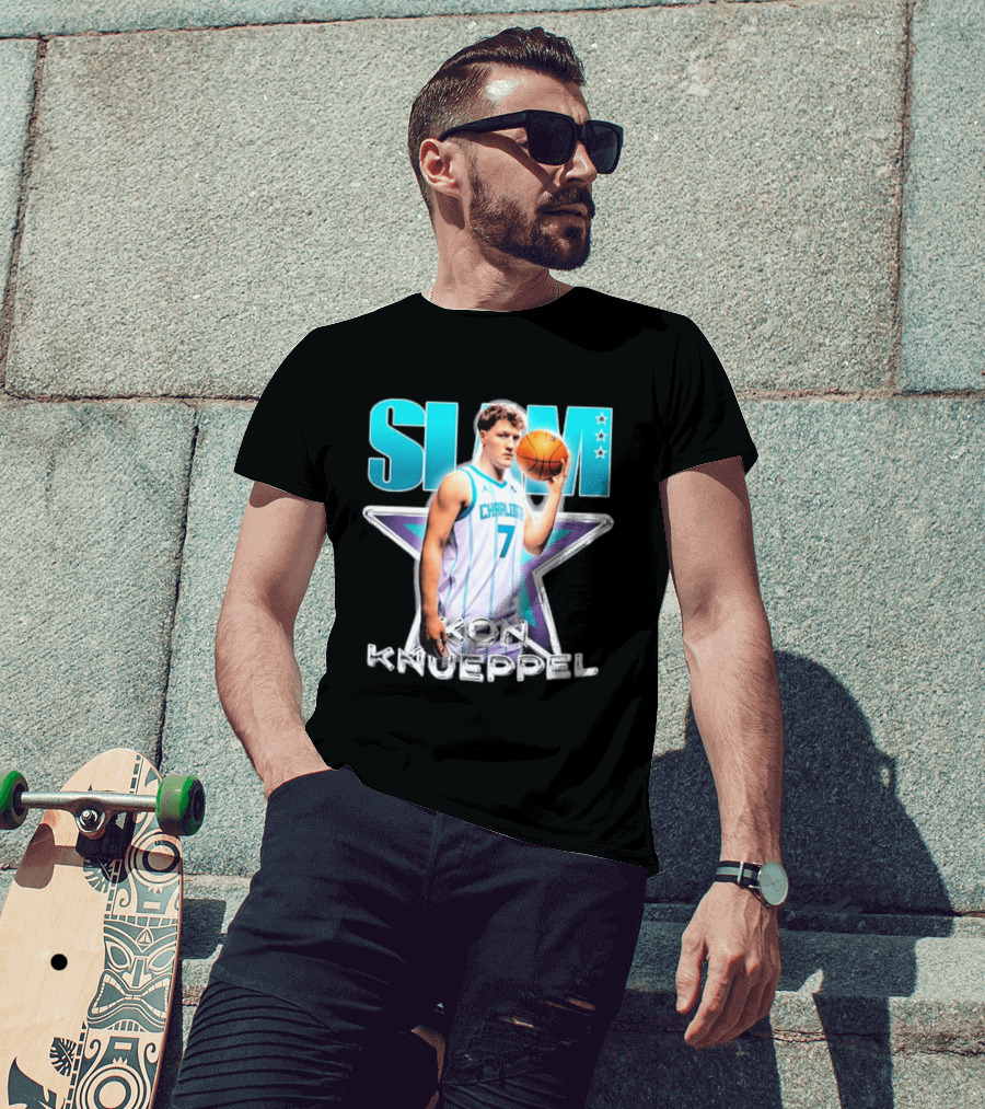 SLAM Magazine Cover April May 2026 Kon Knueppel Charlotte Basketball Issue 261 T-Shirt