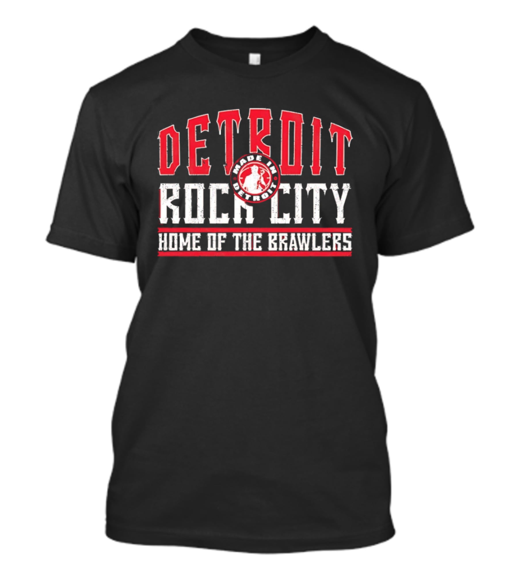 Detroit Rock City Home Of The Brawlers T-Shirt