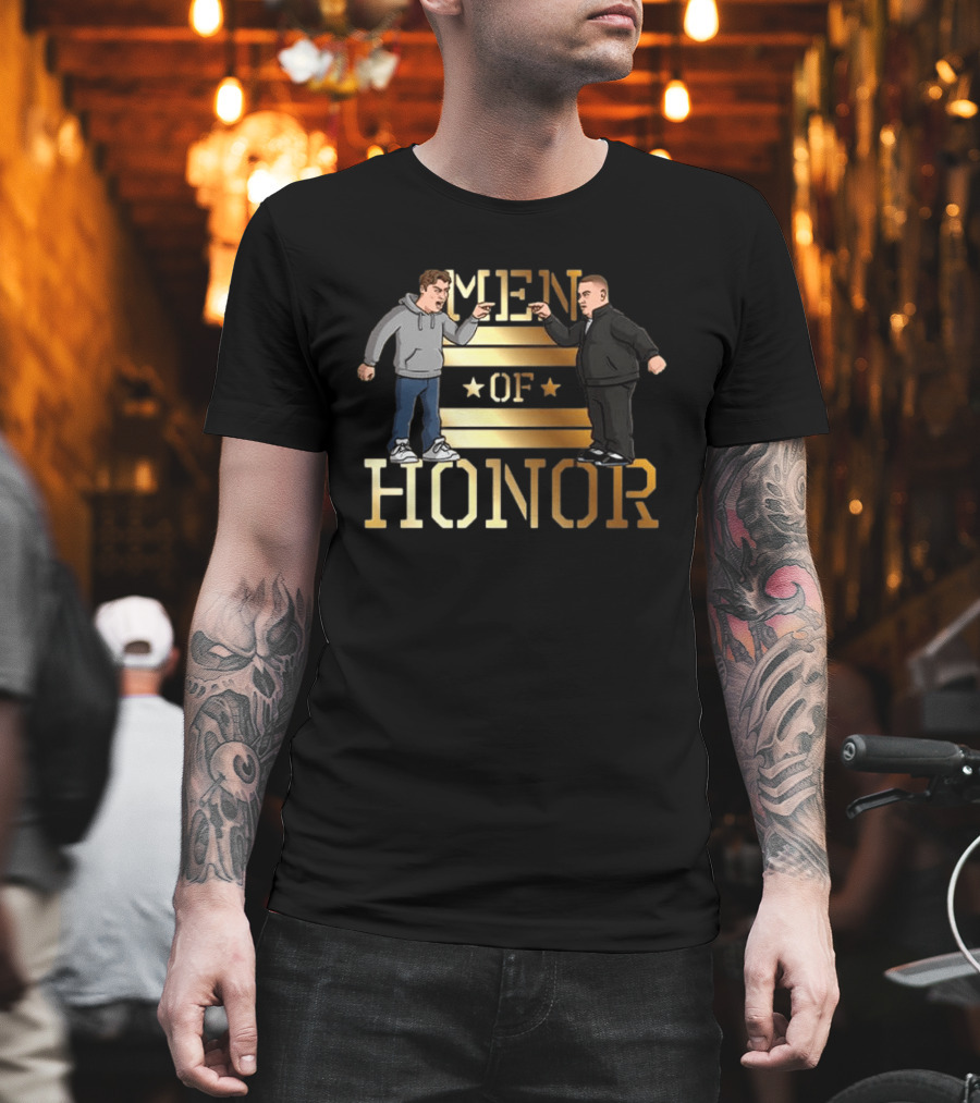 Rico Bosco Jeff Nadu Men of Honor Confrontation Scene T-Shirt