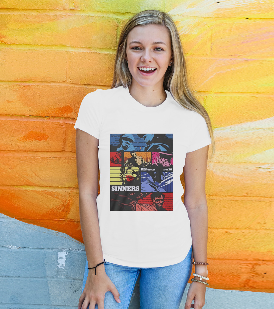 Sinners Ryan Coogler Cowboy Bebop Art By AFS BM T-Shirt