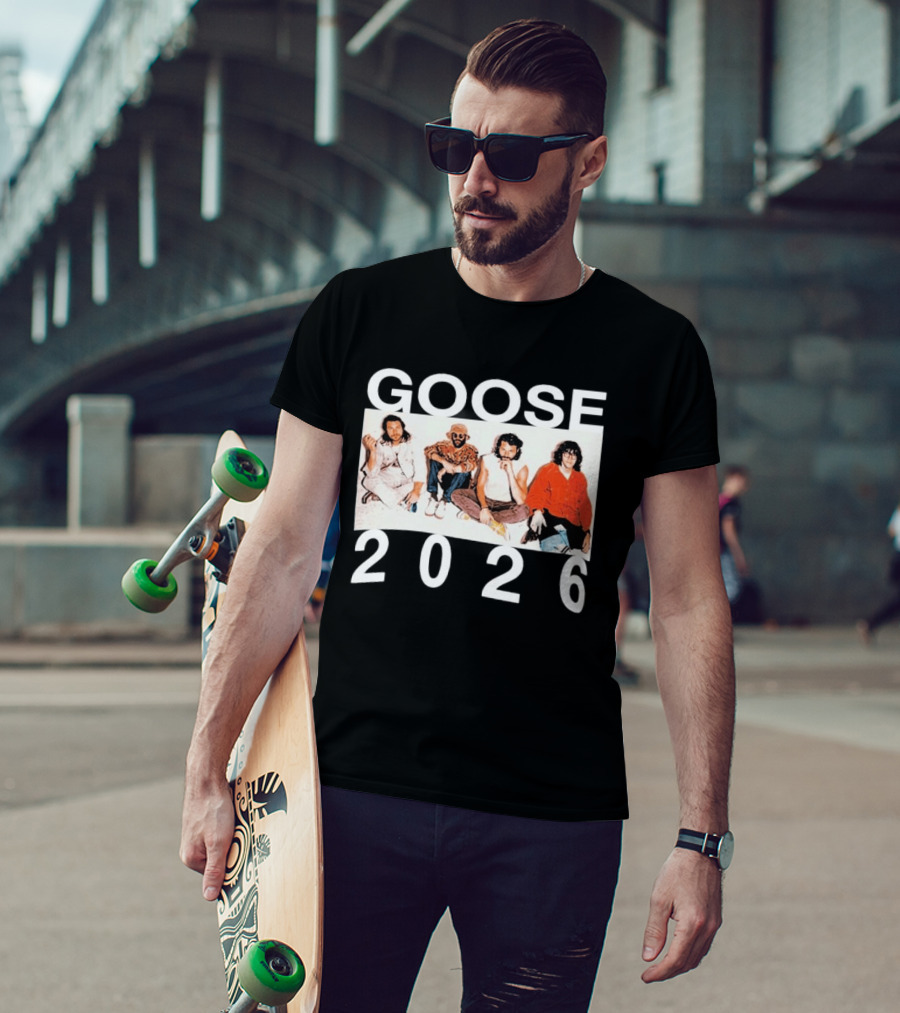 GOOSE An Evening With Goose 2026 Tour Schedule T-Shirt