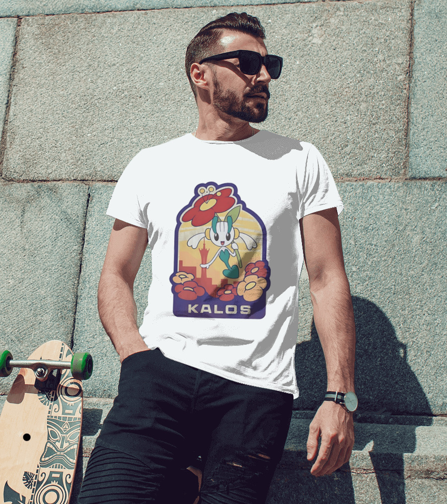 Floette Kalos City Skyline Explore T-Shirt