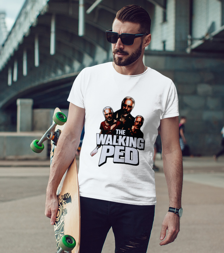The Walking Ped Jeffrey Parody Horror T-Shirt