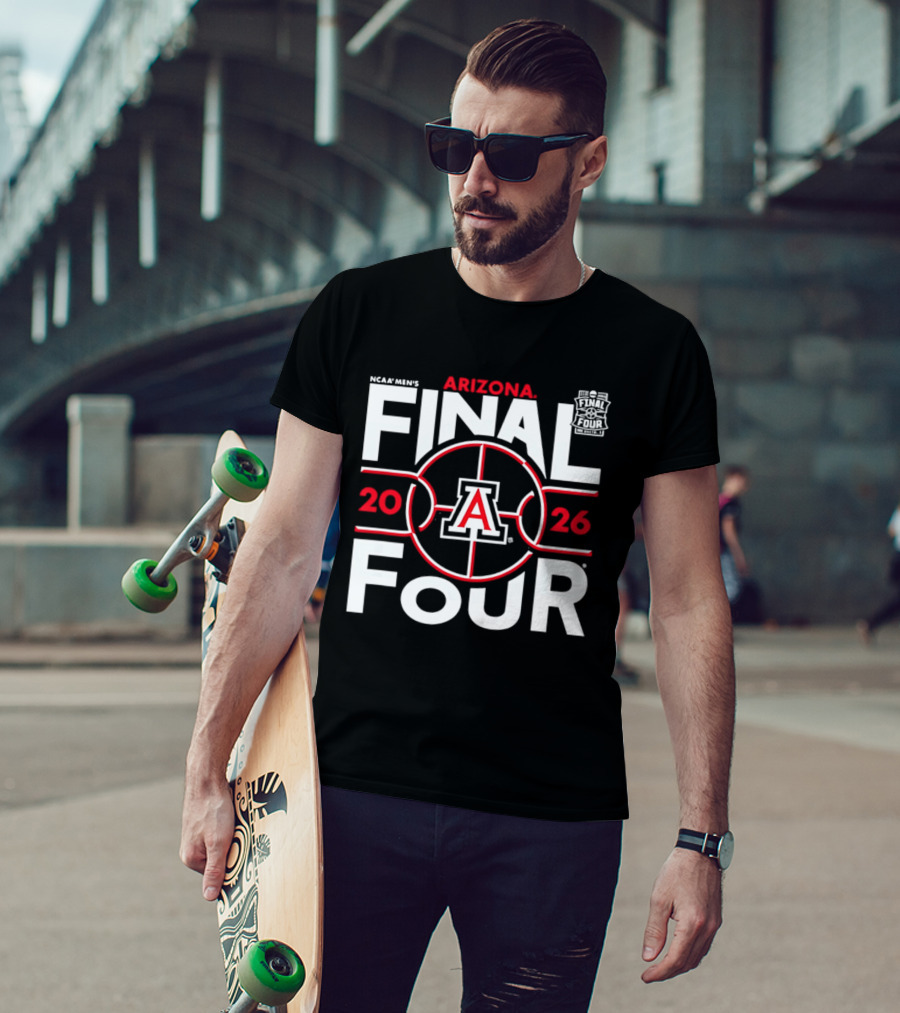NCAA Men's Arizona Final Four 2026 March Madness T-Shirt