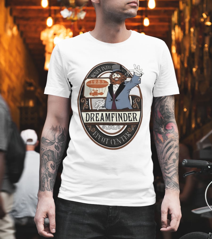 Journey Into 1983 Dreamfinder Epcot Center T-Shirt