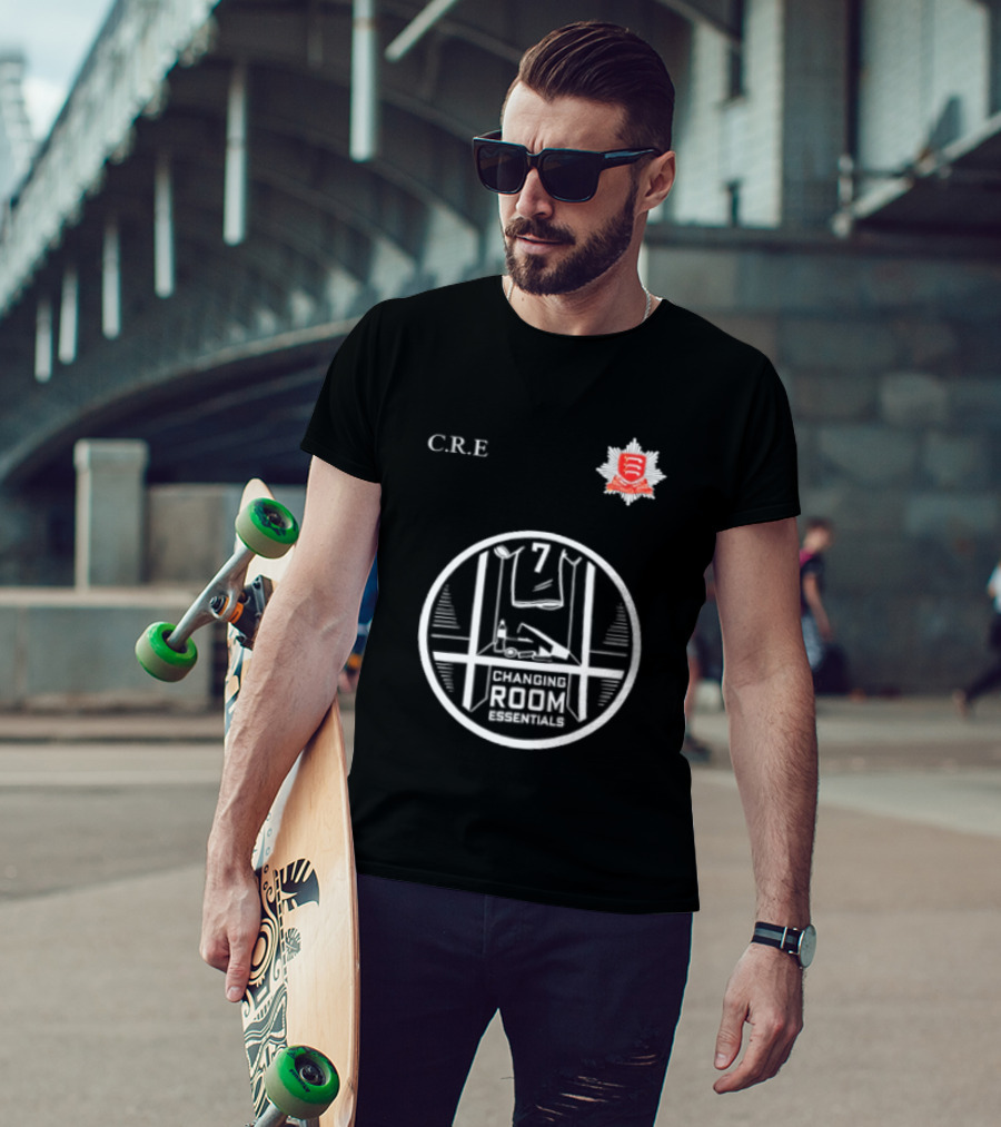 C.R.E Changing Room Essentials 7 Sports Locker Jersey T-Shirt