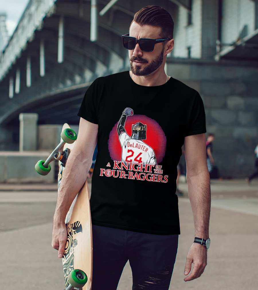 Chase DeLauter 24 A Knight Of The Four Baggers T-Shirt