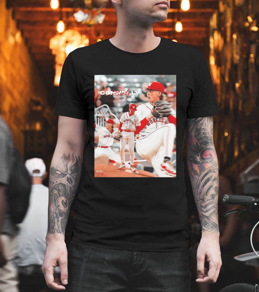 Connelly Early Welcome to the Show Worcester Red Sox Pitcher T-Shirt