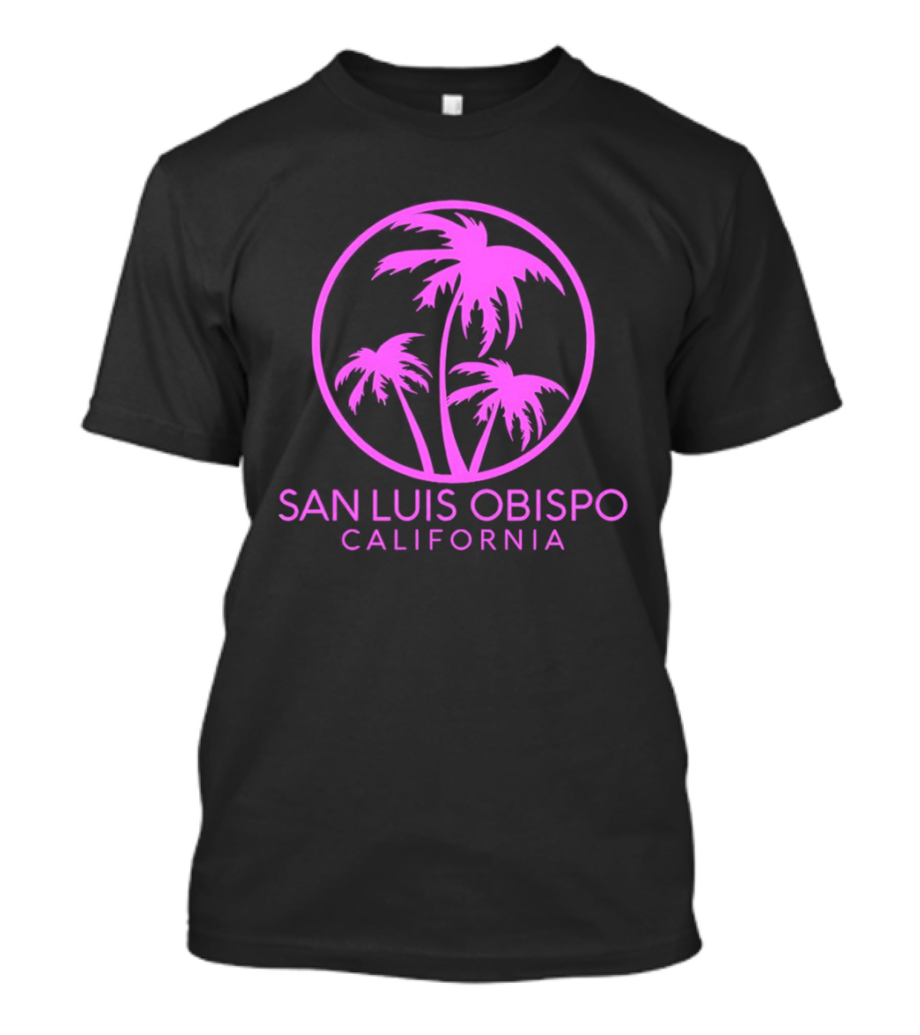 San Luis Obispo California Coconut Trees Pismo Beach Palms T-Shirt