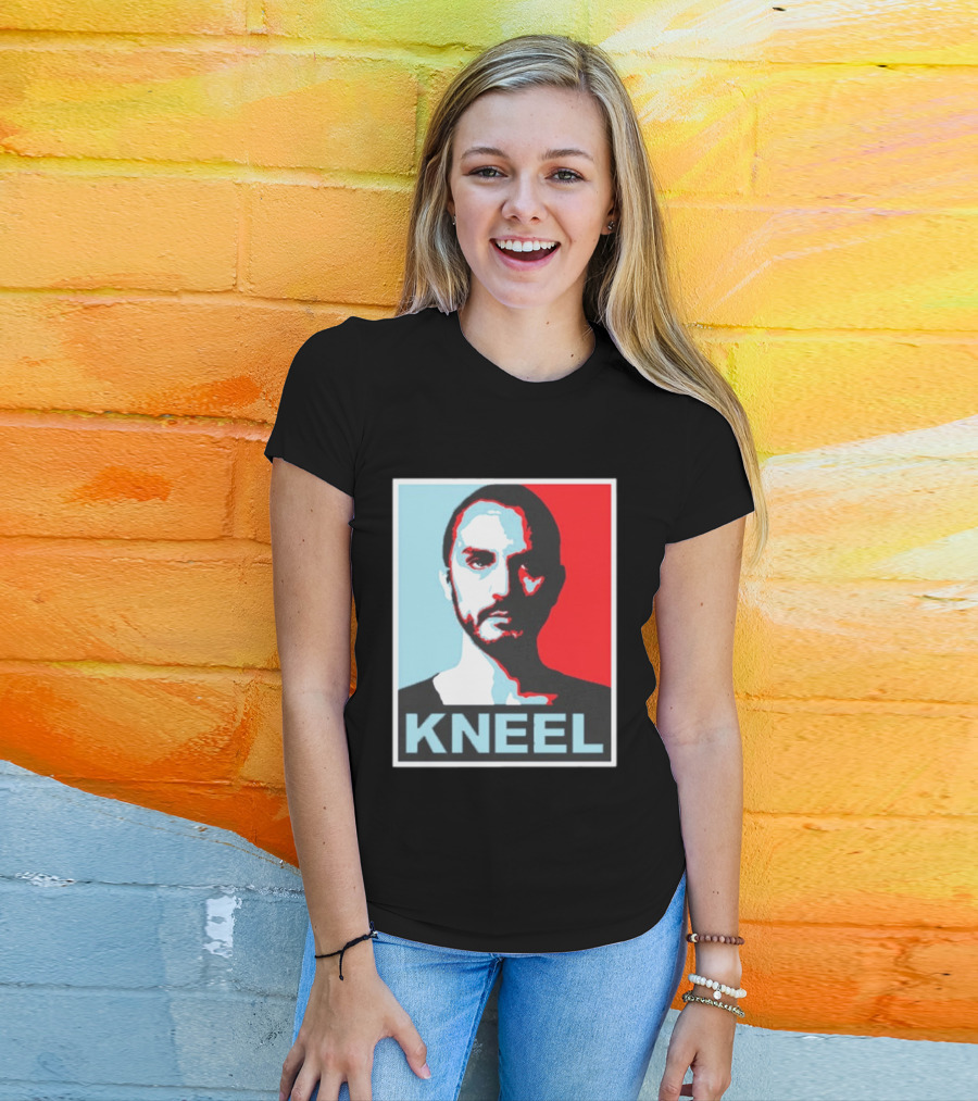 Kneel Before Zod Iconic Propaganda Style Fairy Tale Villain T-Shirt