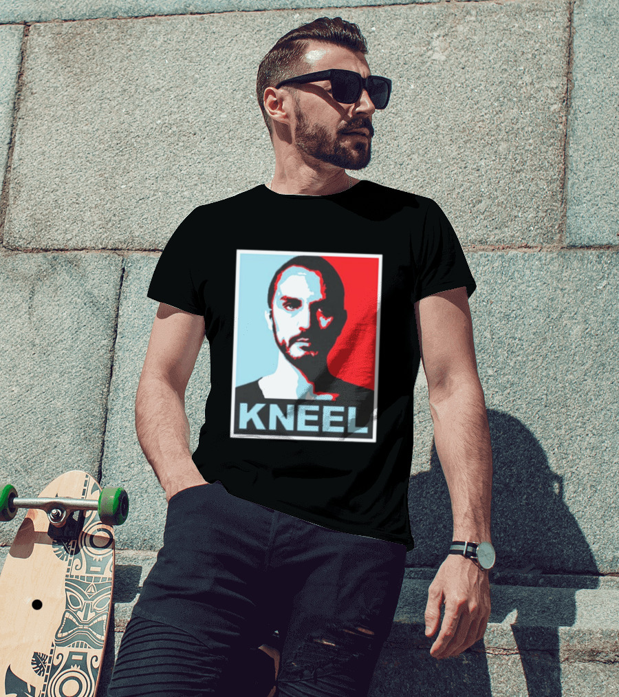 Kneel Before Zod Iconic Propaganda Style Fairy Tale Villain T-Shirt