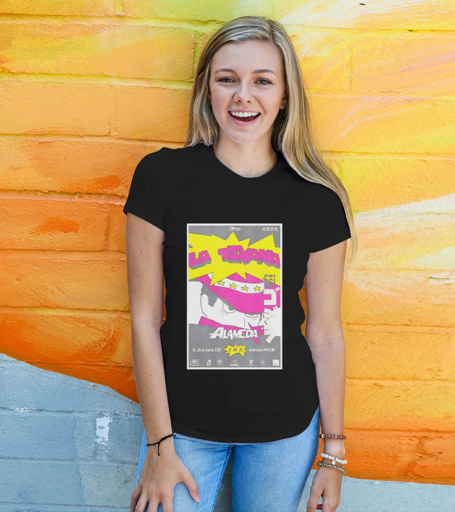 La Texana Alameda Tour April 11 2026 Puebla Mexico Av 2da De Juárez 6342 Boletos Por Passline T-Shirt