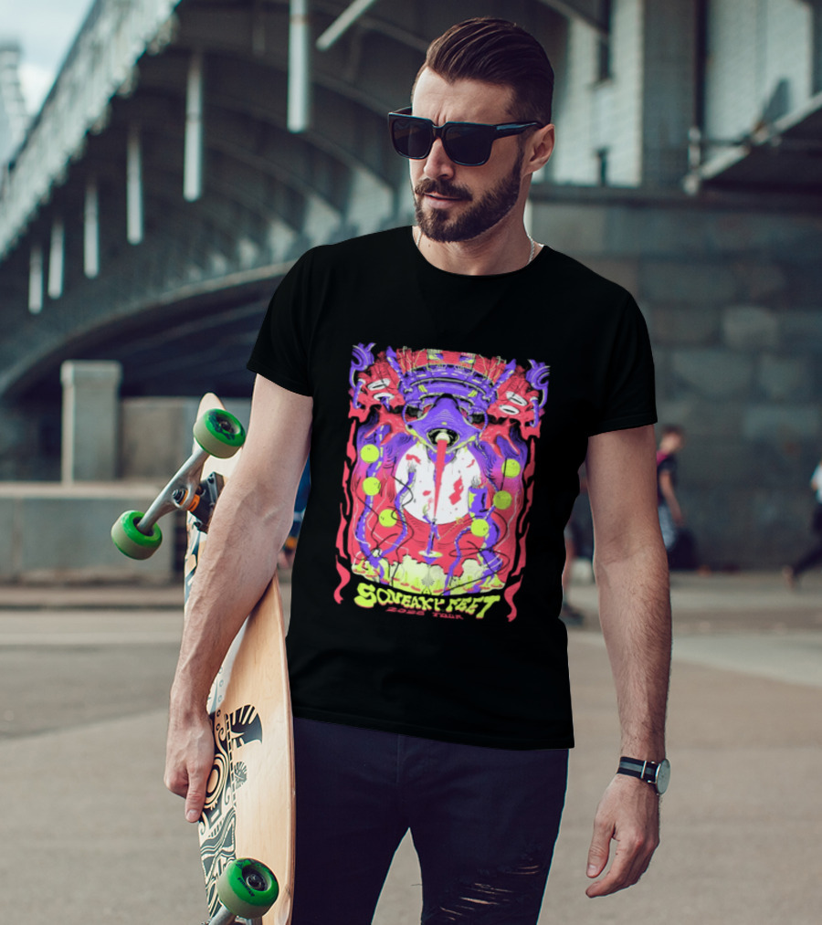 Squeaky Feet Tour 2026 Psychedelic T-Shirt