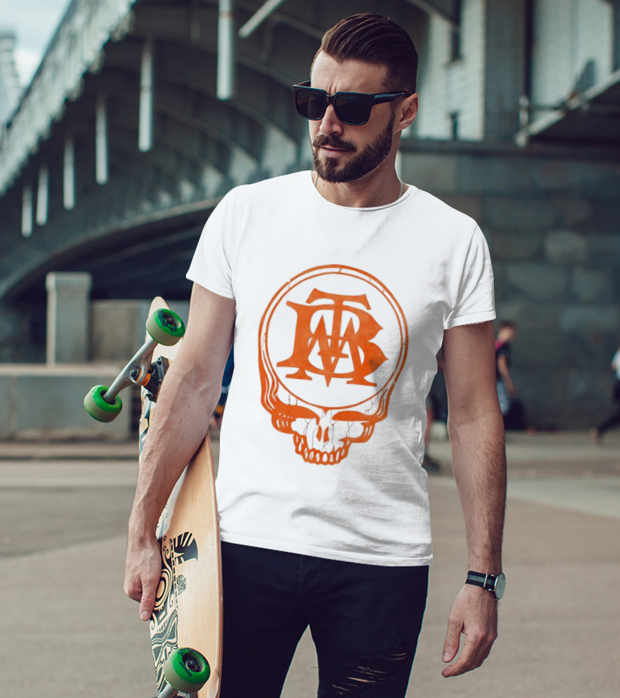 Big Thunder Mountain Grateful Dead Skull Logo Collaboration T-Shirt