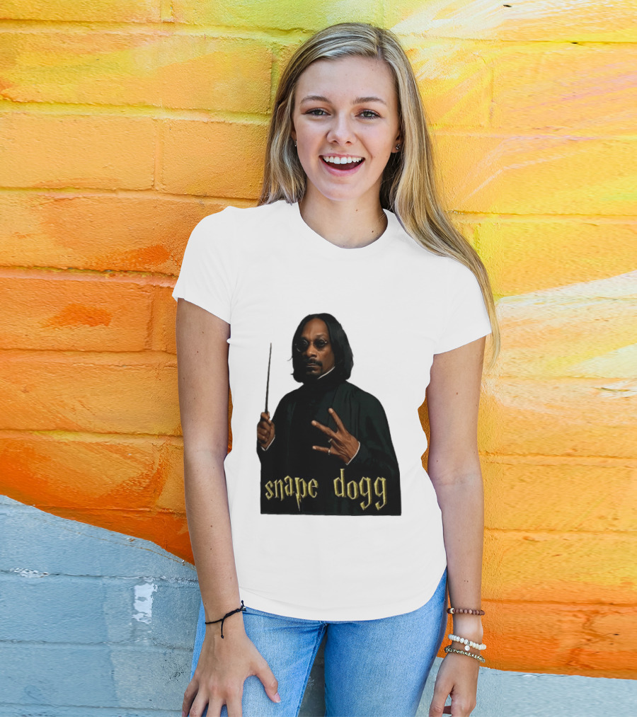 Snape Dogg Snoop Dogg Wizard Mashup Humor T-Shirt