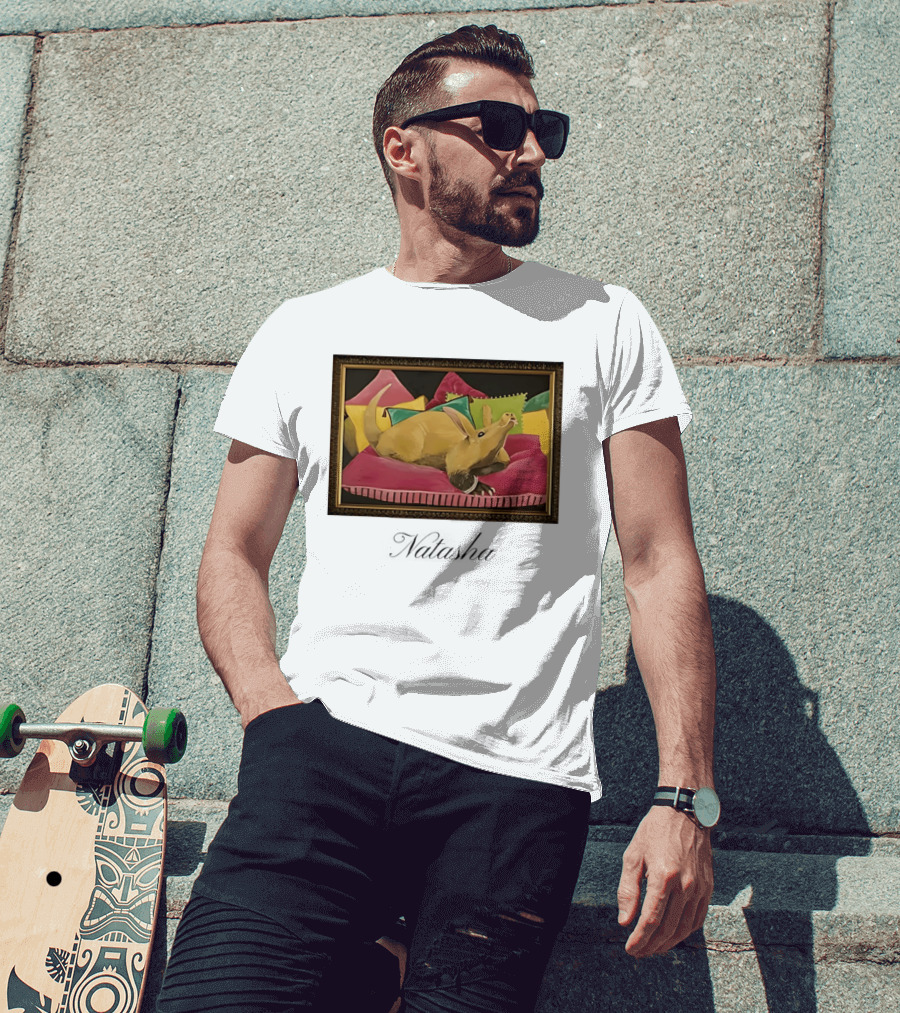 Natasha Painting Photo Flame Armadillo On Pillows Framed T-Shirt
