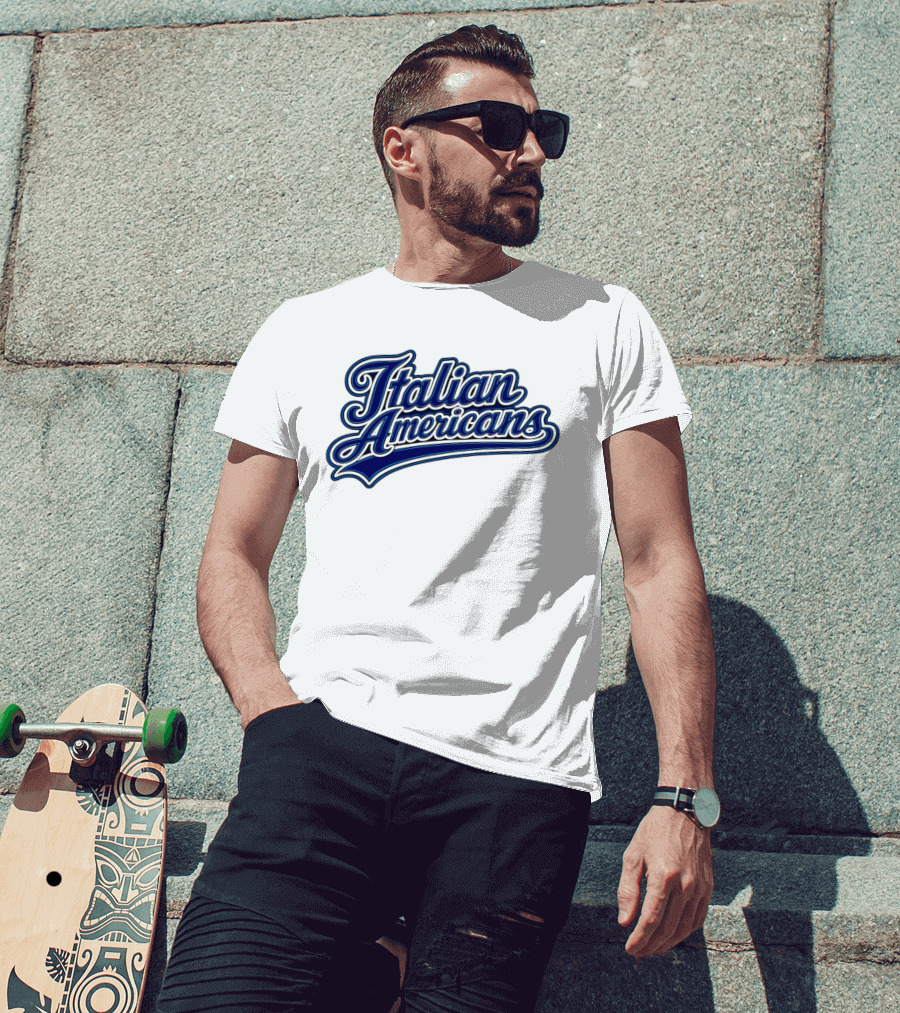 Italian Americans 2026 Baseball T-Shirt