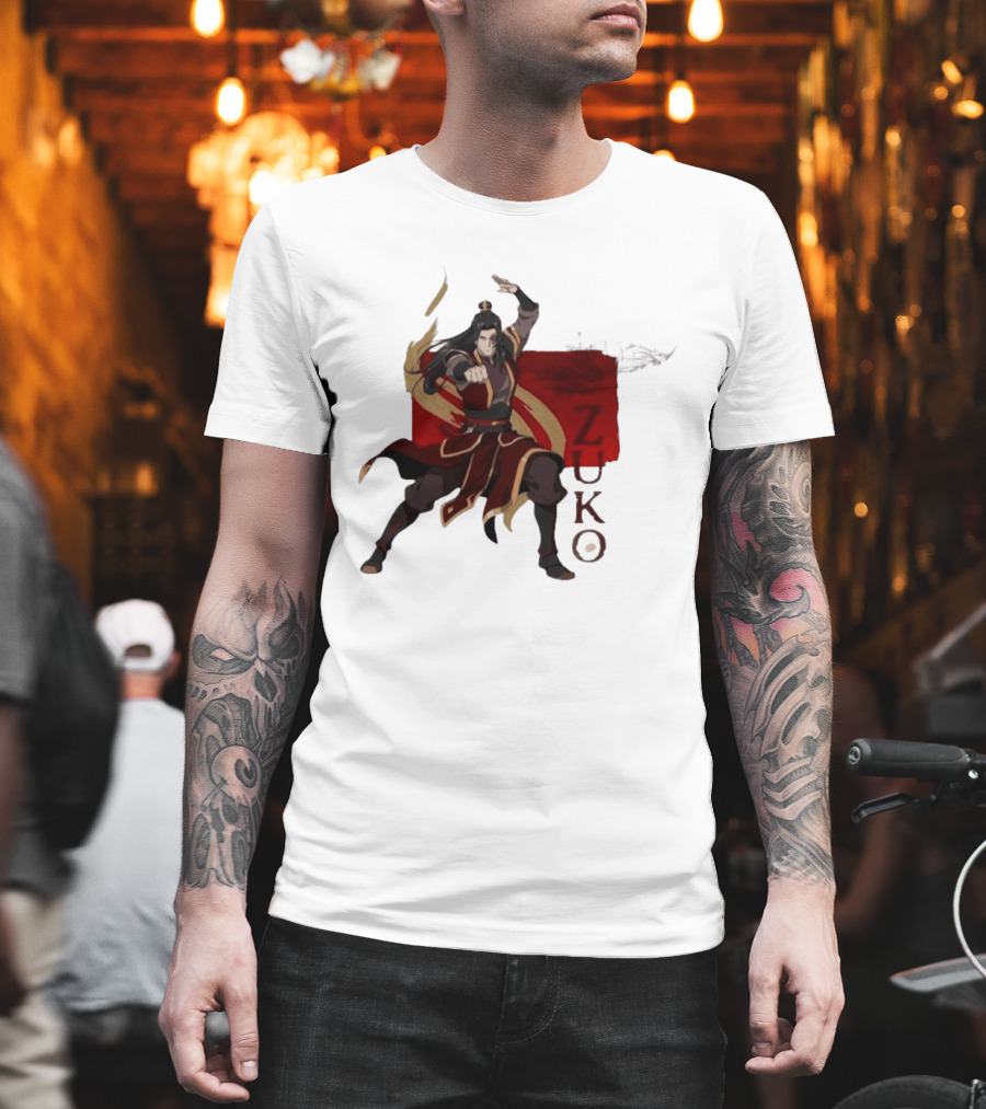 Complex Pop Avatar The Last Airbender Zuko Firebending First Look T-Shirt