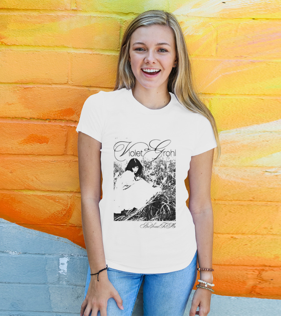 Violet Grohl Be Sweet To Me Photo T-Shirt